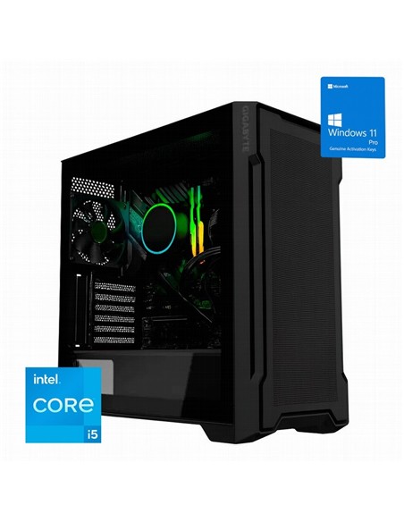 ORDENADOR GAMING GIGABYTE CRISTAL RGB I5 12400/16G/SSD1TB/REF.LIQ/850W/W11P