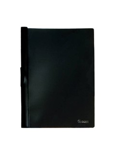 FUNDAS DOSSIER LIDERPAPEL/DOHE CLIP PVC 30H NEGRO.