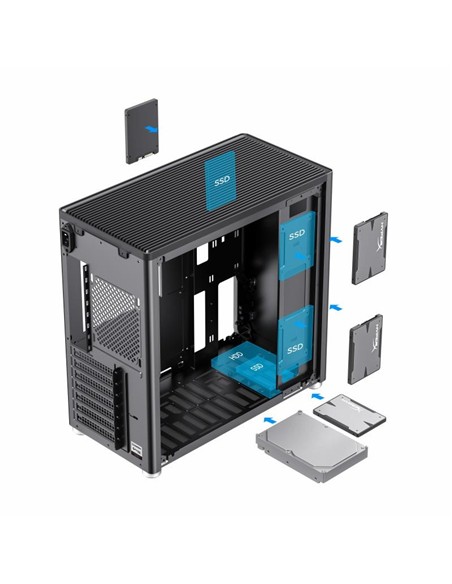 CAJA ORDENADOR GAMING SPARK PRO