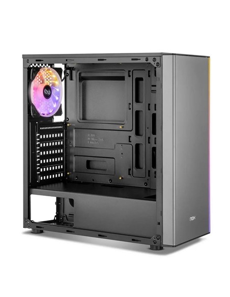 CAJA ORDENADOR NOX INFINITY OMEGA ATX COOLER RGB BLACK ARGB