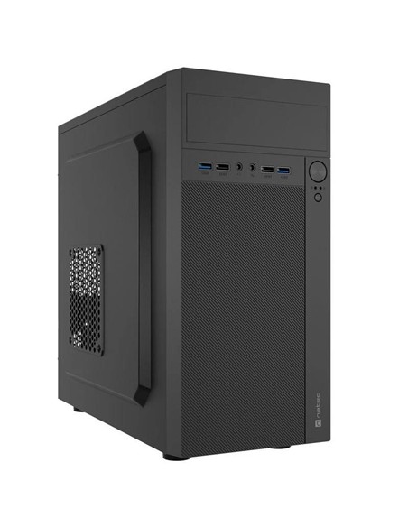 CAJA ORDENADOR NATEC HELIX MICRO-ATX BLACK (SIN FUENTE)