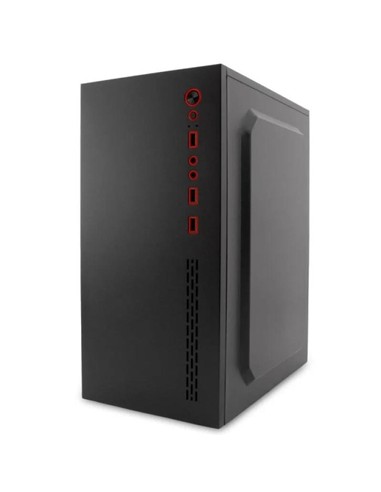 CAJA ORDENADOR PC CASE MPC-45 MICRO-ATX BLACK (SIN FUENTE)