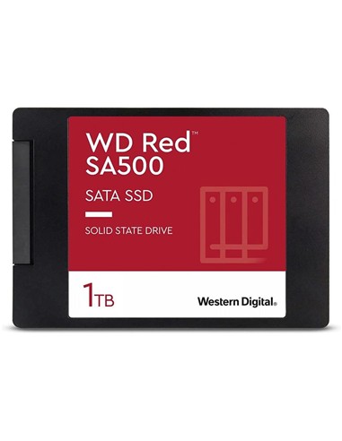 DISCO DURO SSD WESTERN DIGITAL 1TB RED SA500 2,5