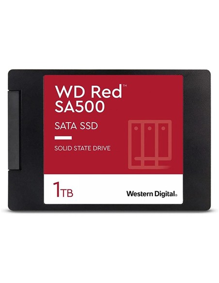DISCO DURO SSD WESTERN DIGITAL 1TB RED SA500 2,5