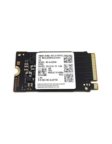 DISCO DURO SSD SAMSUNG 256GB M.2 NVME 2242 M2