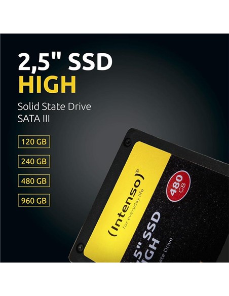 DISCO DURO SSD INTENSO 240GB HIGH PERFORMANCE