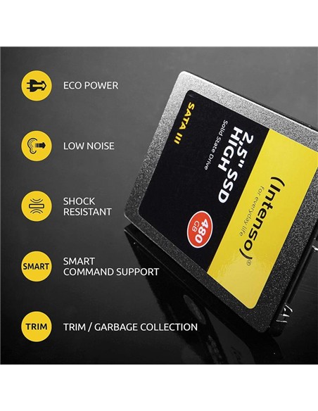 DISCO DURO SSD INTENSO 240GB HIGH PERFORMANCE