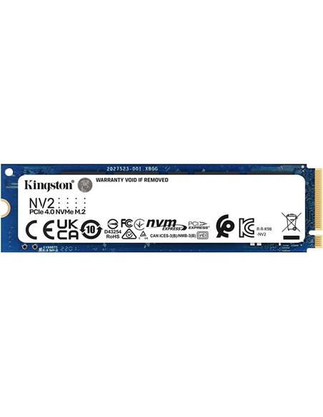 DISCO DURO SSD KINGSTON NV2 2TB M2 NVME PCIE 4.0 M.2 2280