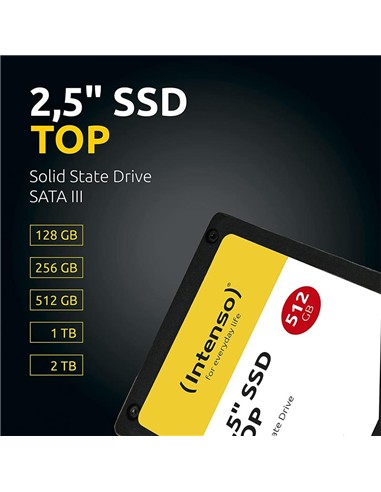 DISCO DURO SSD INTENSO 2TB TOP PERFORMANCE