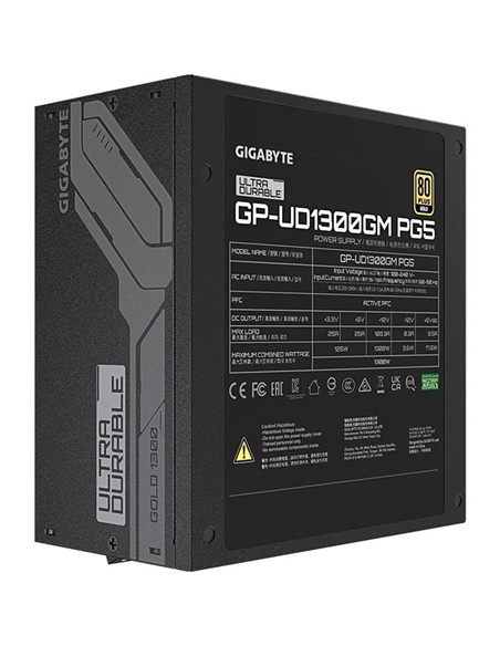 FUENTE DE ALIMENTACION GIGABYTE 1300W 80+ MODULAR ATX GOLD