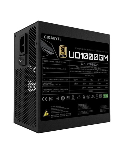 FUENTE DE ALIMENTACION GIGABYTE 1000W  80+...