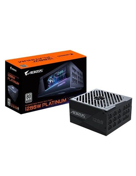 FUENTE DE ALIMENTACION GIGABYTE 1200W 80+ MODULAR ATX RGB PLATINUM
