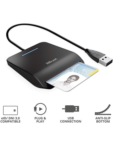 LECTOR DE DNI TRUST PRIMO USB