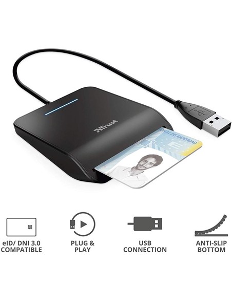 LECTOR DE DNI TRUST PRIMO USB