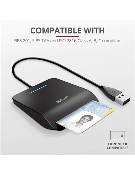 LECTOR DE DNI TRUST PRIMO USB