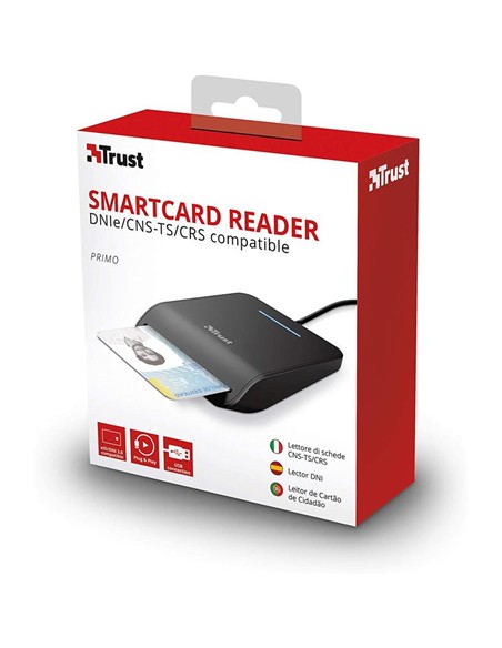 LECTOR DE DNI TRUST PRIMO USB
