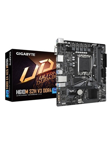PLACA BASE GIGABYTE GA-H610M-S2H DDR4 VGA +...