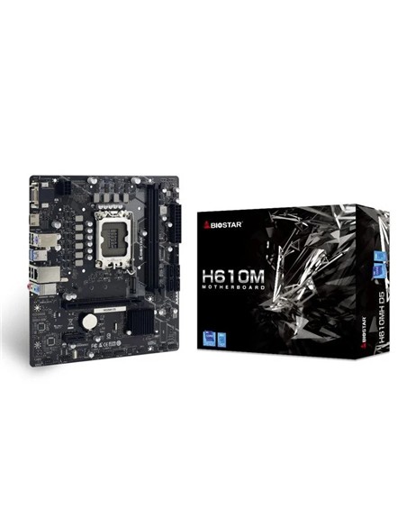 PLACA BASE BIOSTAR H610MH DDR5 VGA + HDMI