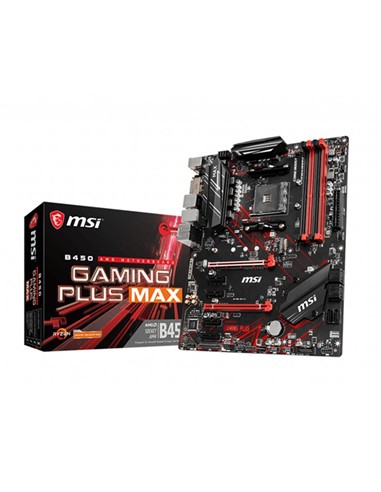 PLACA BASE MSI B450 GAMING PLUS MAX ATX 4XDDR4...