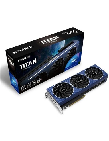 TARJETA DE VIDEO SPARKLE INTEL ARC A750 TITAN OC EDITION 8GB GDRR6 PCIE 4.0