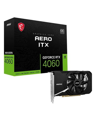 TARJETA DE VIDEO NVIDIA MSI RTX4060 AERO ITX OC...