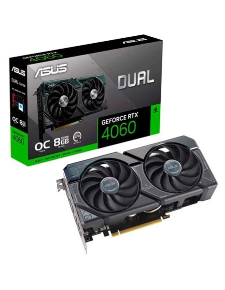 TARJETA DE VIDEO ASUS RTX4060 DUAL OC 8GB GDDR6