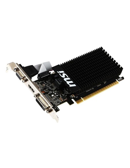 TARJETA DE VIDEO MSI GT 710 2GB VGA HDMI DVI LOW PROFILE