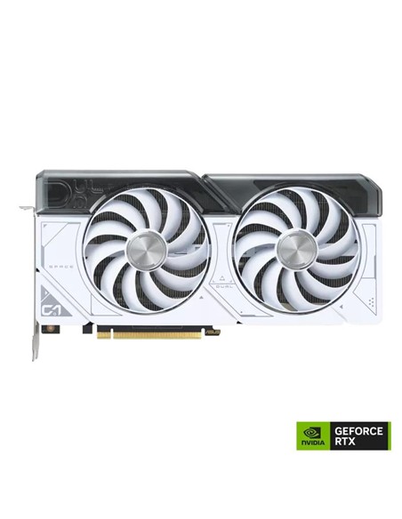 TARJETA DE VIDEO ASUS RTX4070 DUAL WHITE EDITION 12GB GDDR6X PCIE 4.0